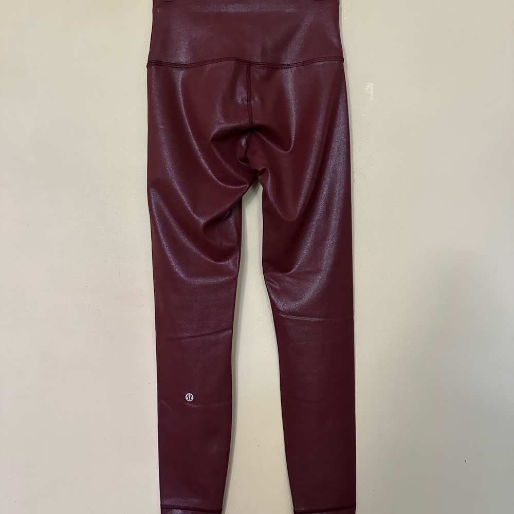 Lululemon Wunder Train High-Rise Tight 25" *Foil
Radiate Foil Print Red Merlot! - Picture 3 of 5